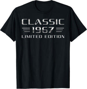 Classic 1967 Limited Edition 59. Geburtstag Oldtimer T-Shirt - T-Shirt | Black