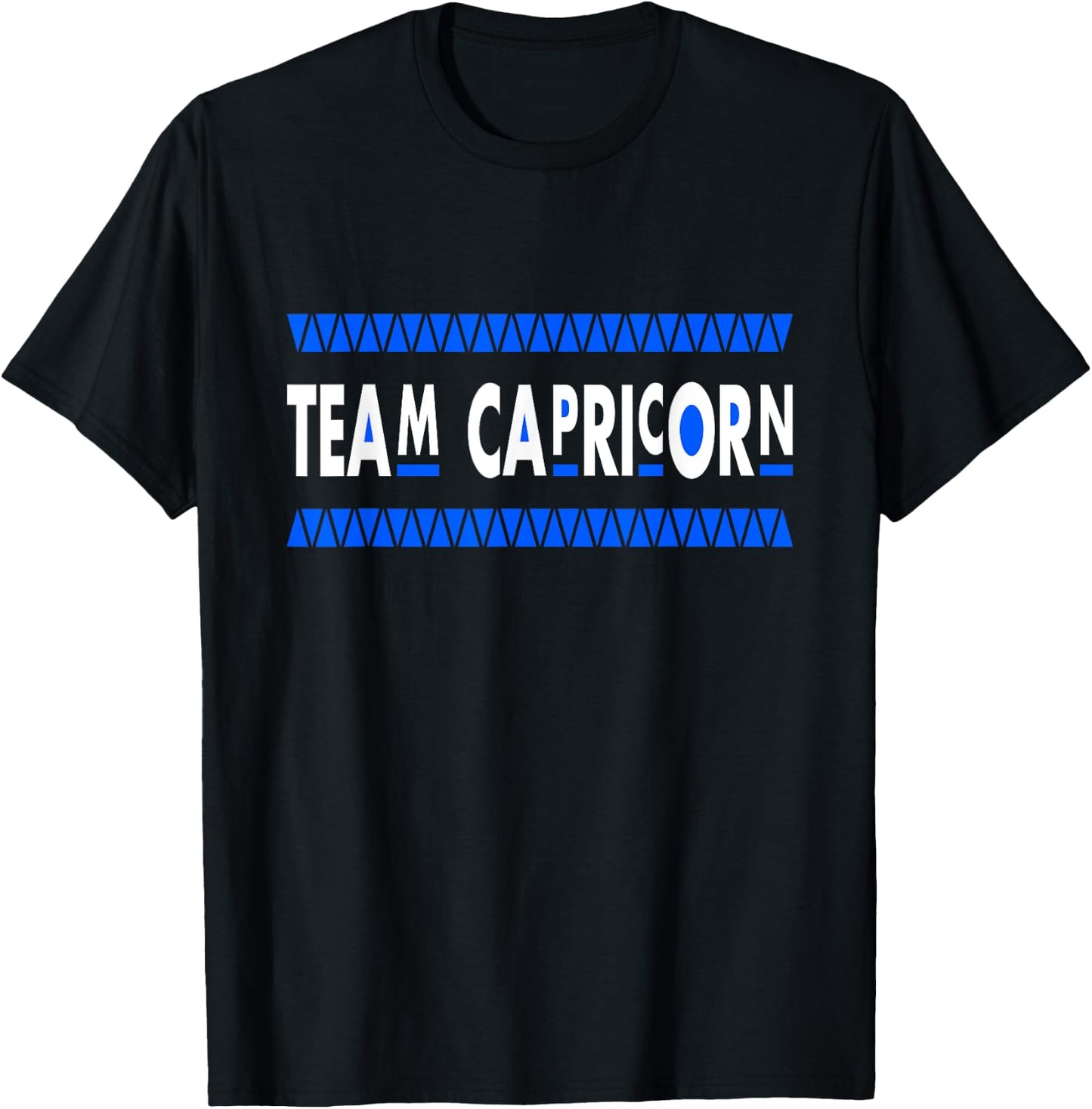 Team Capricorn Girl Capricorn Man January December Birthday T-Shirt - T-Shirt | Black