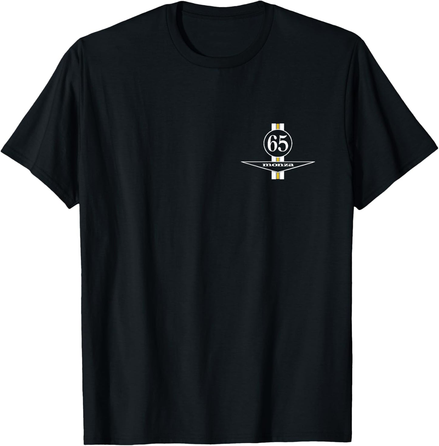 1965 Corvair Monza Year of Make Emblem T-Shirt - T-Shirt | Black