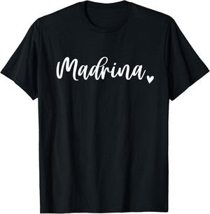 Madrina Godmother Spanish Cute T-Shirt - T-Shirt | Black