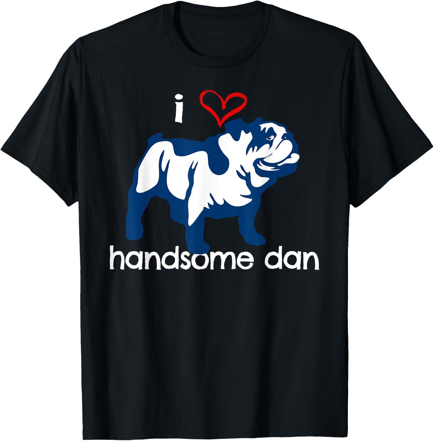 I Love Handsome Dan T-Shirt - T-Shirt | Black