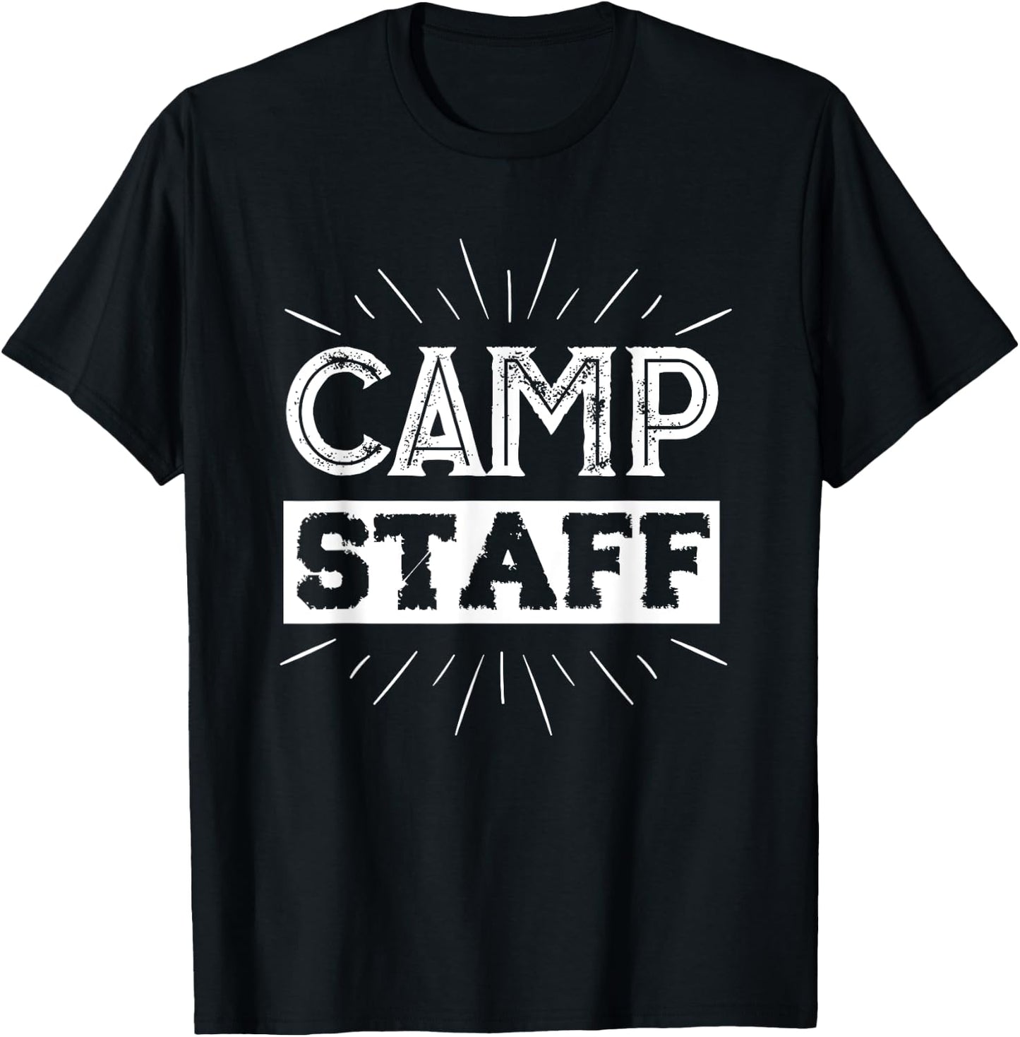 Camp Staff T-Shirt - T-Shirt | Black