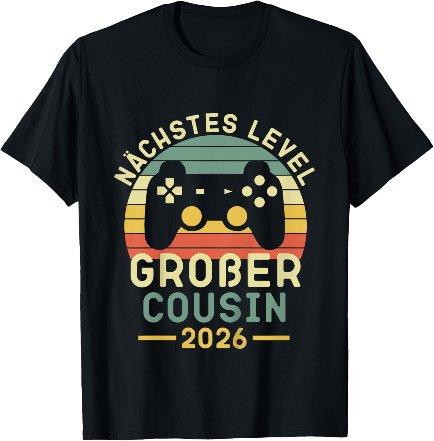 Children's Next Level Big Cousin 2026, Big Cousin 2026 , black T-Shirt - T-Shirt | Black
