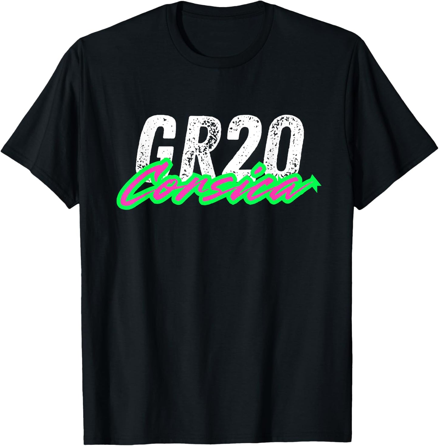 lovers corsica benvenuti in corsica GR20 2A 2B gang T-Shirt - T-Shirt | Black