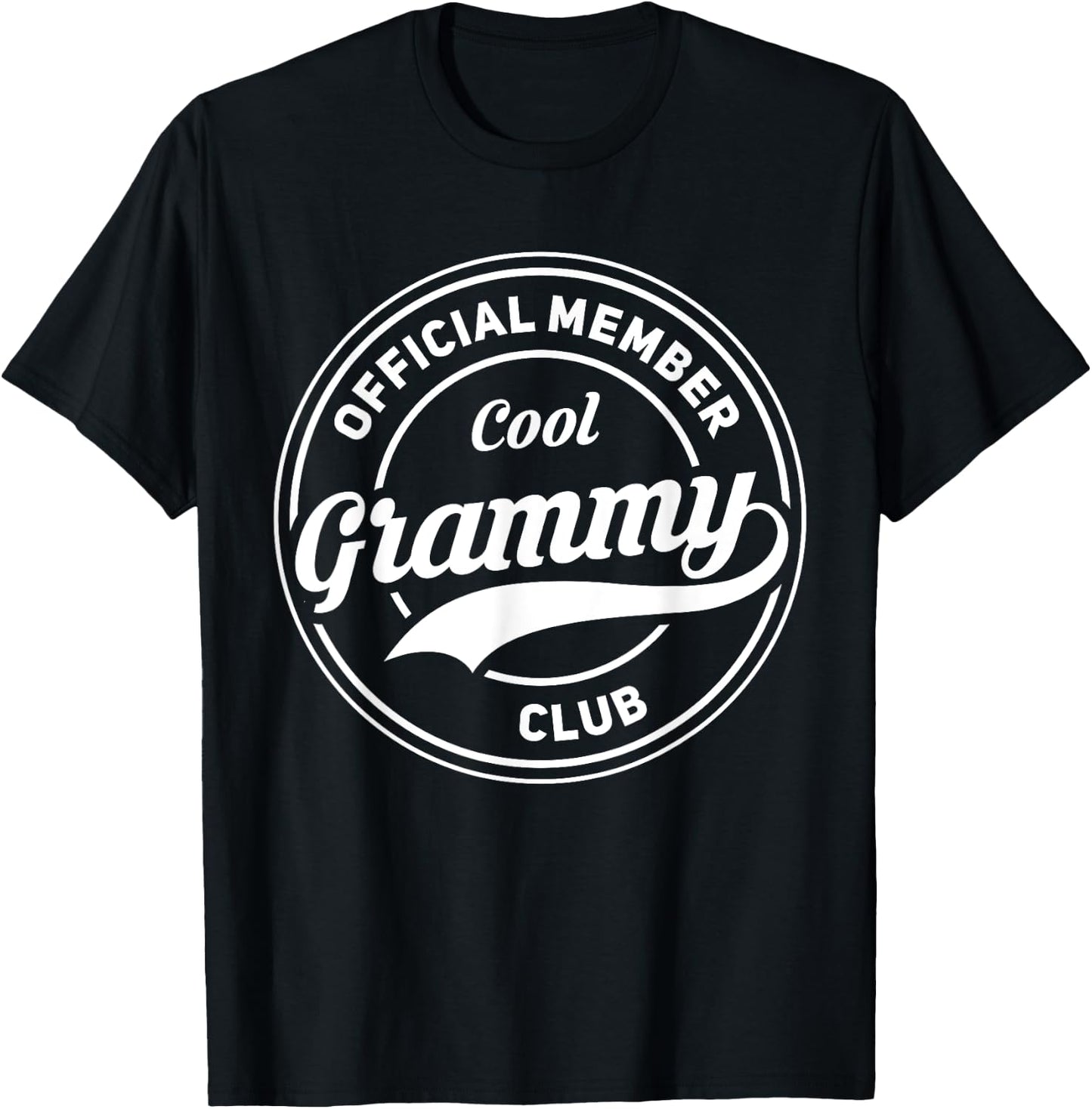 Official Member Cool Grammy Club T-Shirt - T-Shirt | Black