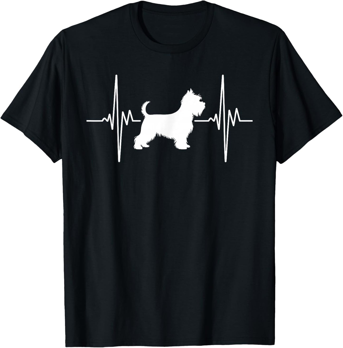 Funny Yorkshire Terrier Design Women Yorkie Lover T-Shirt - T-Shirt | Black
