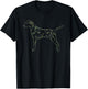 Military Dalmatian Camo Print US Dog Pup Veteran Men Gift T-Shirt - T-Shirt | Black