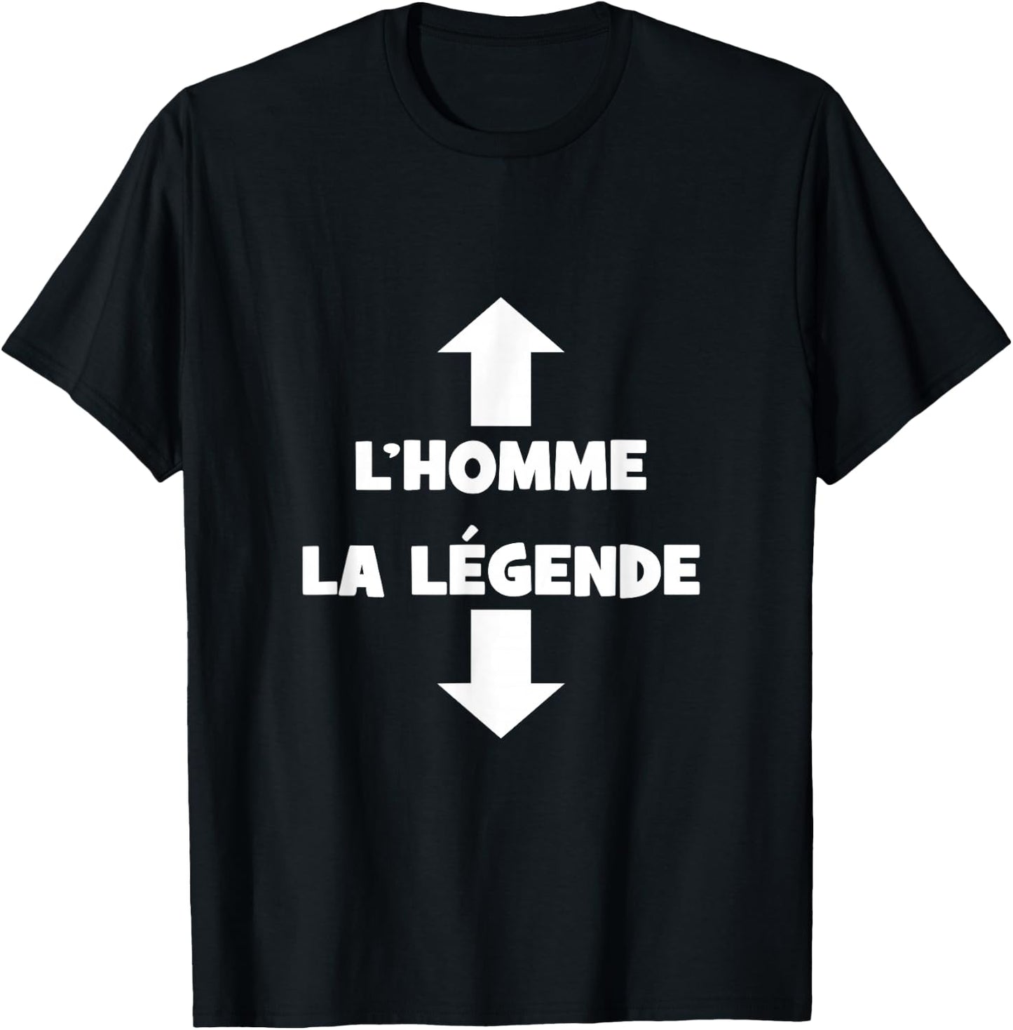 Men's Birthday Gift Original Humour Funny The Legend T-Shirt - T-Shirt | Black