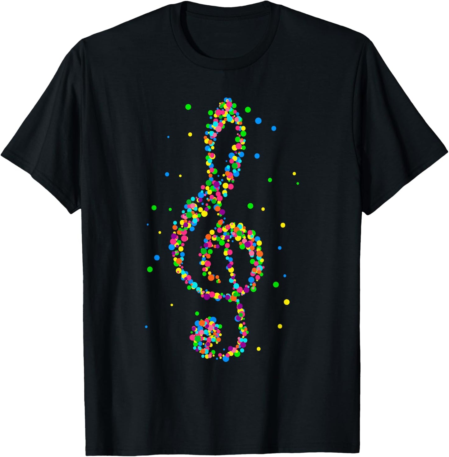 Musician Treble Clef Music Choir , black T-Shirt - T-Shirt | Black