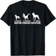 German Shepherd Evolution Design for a Boston Terriers Owner T-Shirt - T-Shirt | Black