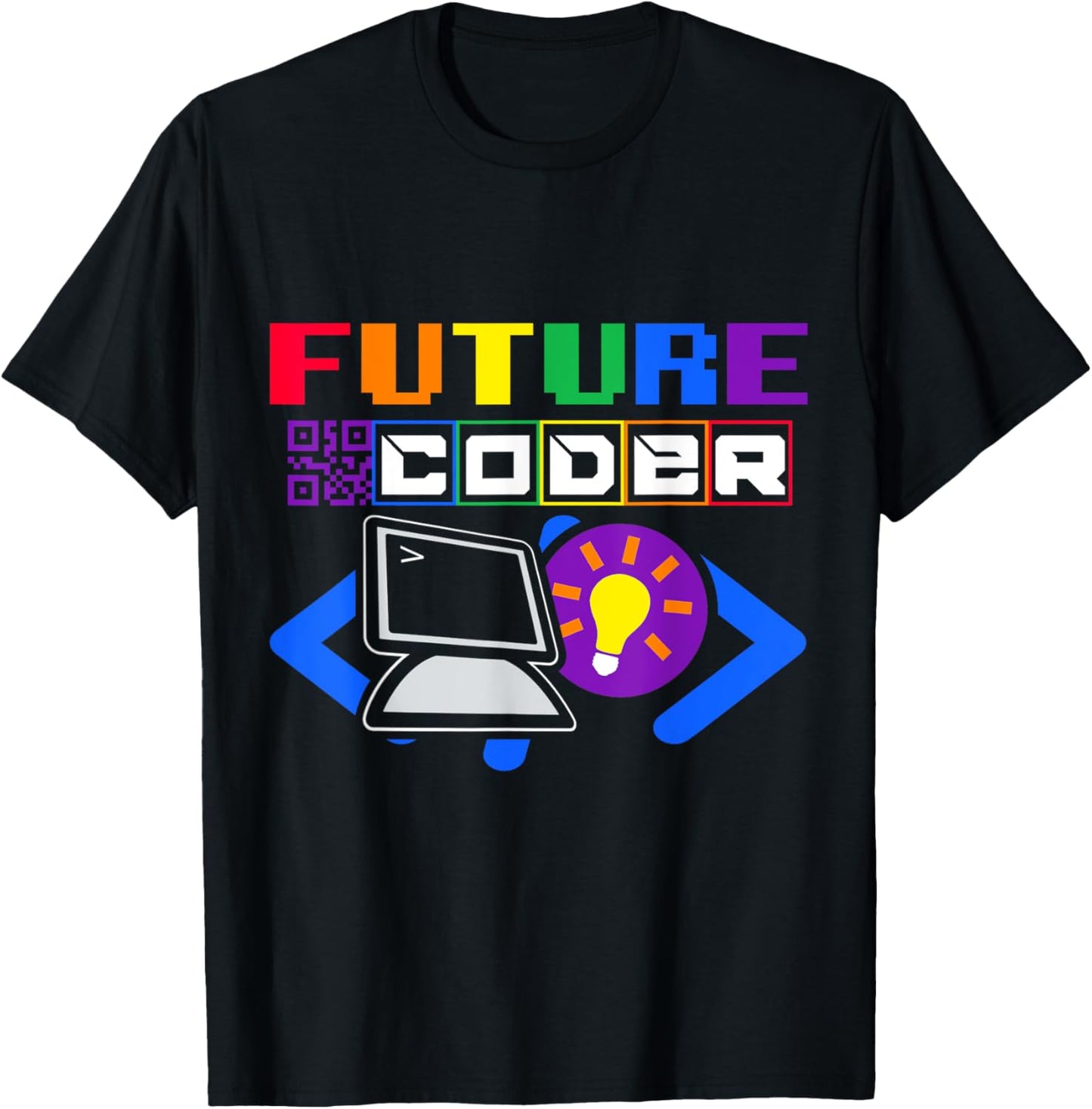 Future Coder Kid's Computer Career T-Shirt - T-Shirt | Black