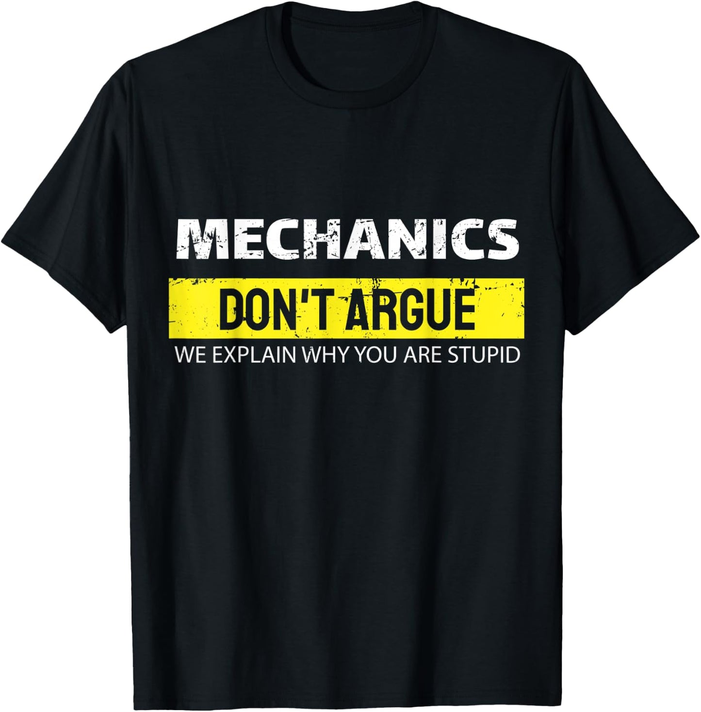 Mechanic Car Guy Mechanics DIY Handyman Garage Repair Shop T-Shirt - T-Shirt | Black