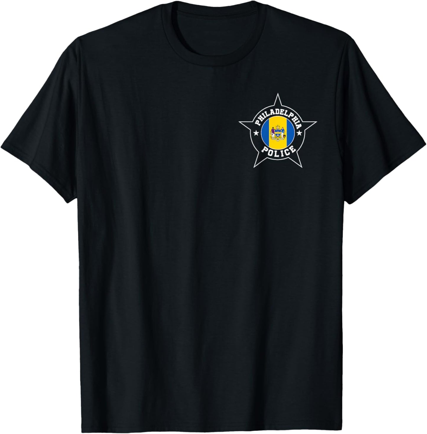 Philadelphia Police T Shirt - PPD T-Shirt - T-Shirt | Black
