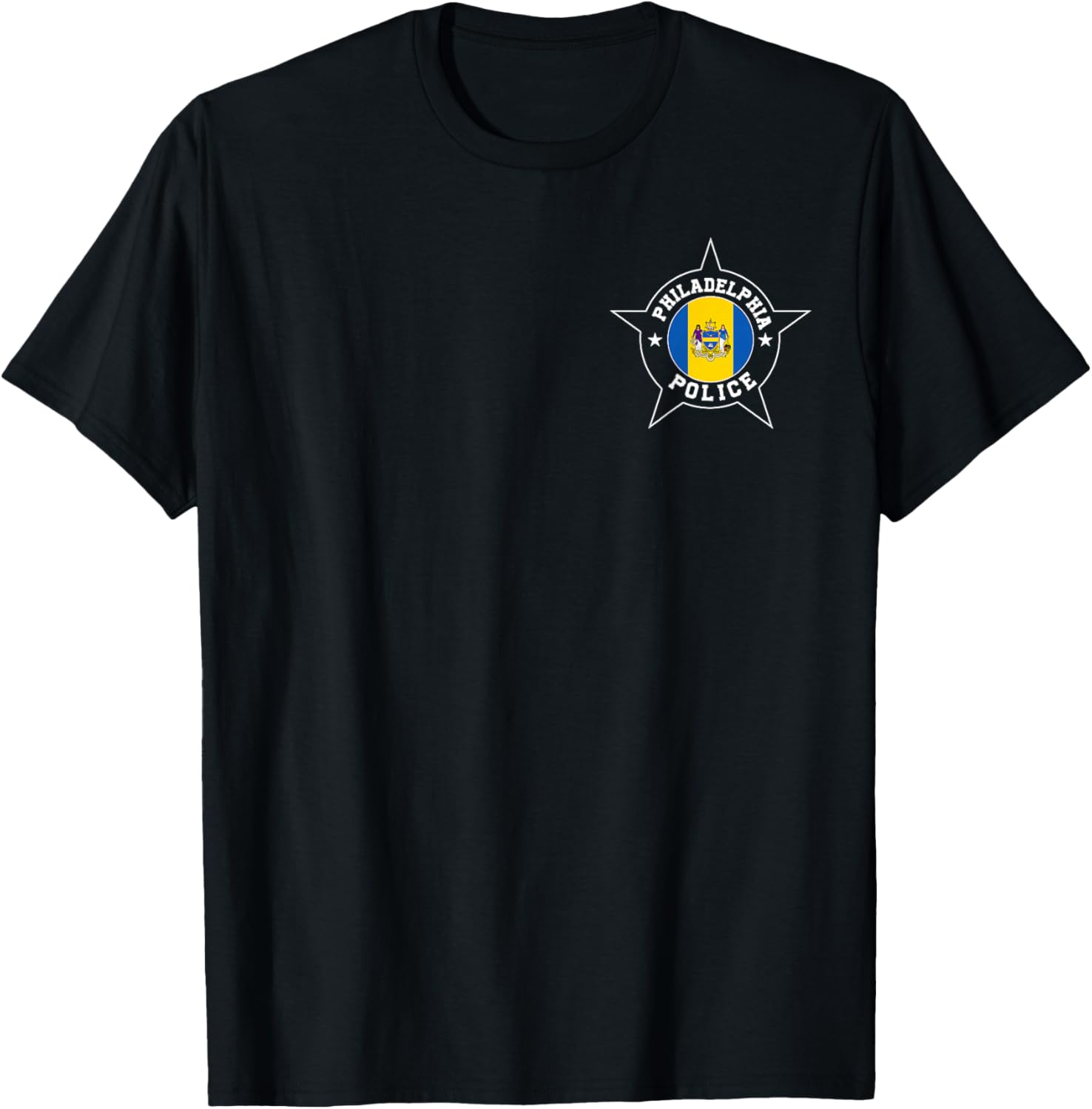 Philadelphia Police T Shirt - PPD T-Shirt - T-Shirt | Black