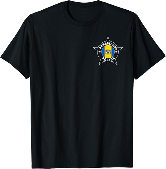 Philadelphia Police T Shirt - PPD T-Shirt - T-Shirt | Black