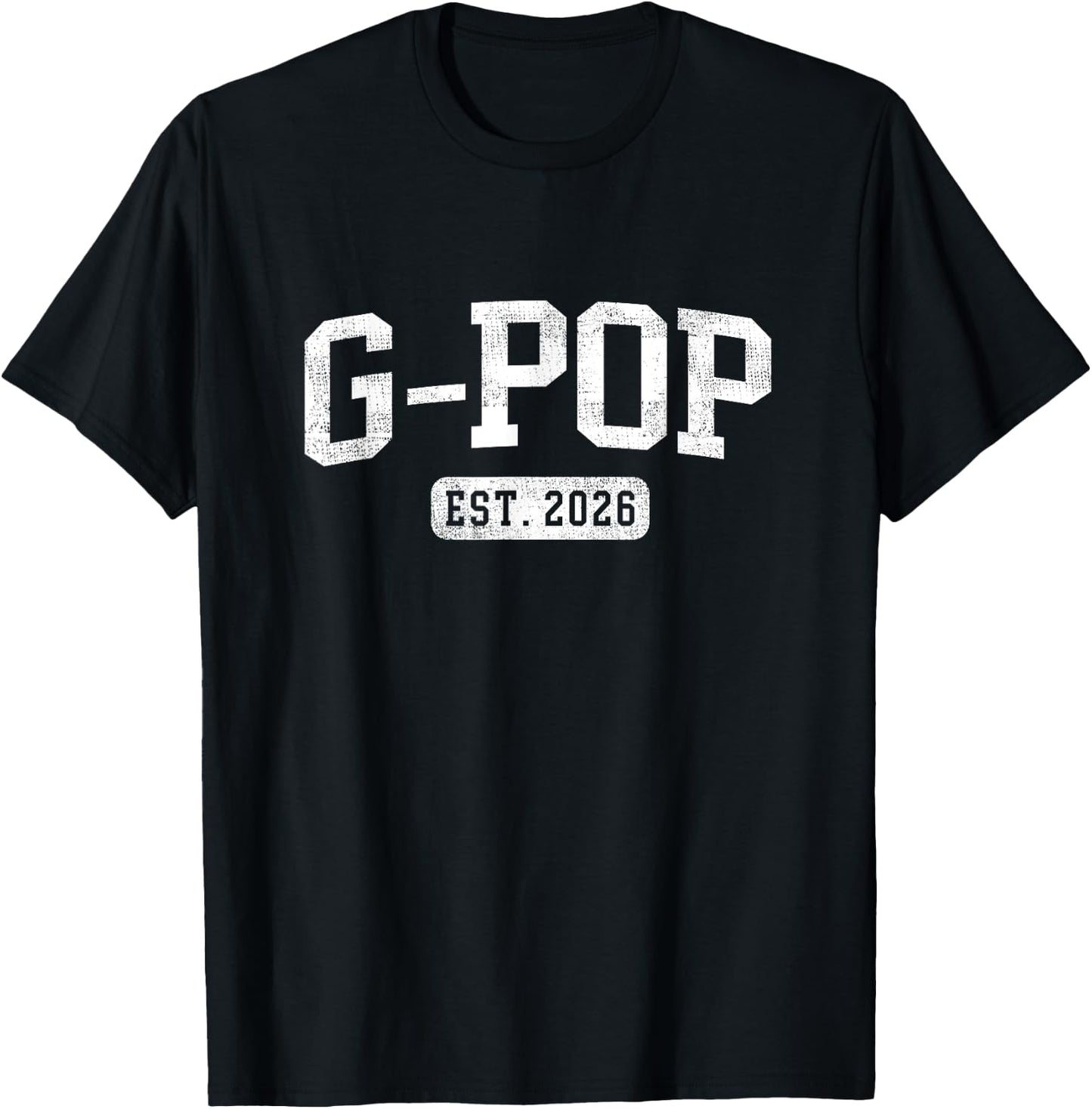 G-Pop Est 2026 Promoted To G-Pop Announcement T-Shirt - T-Shirt | Black
