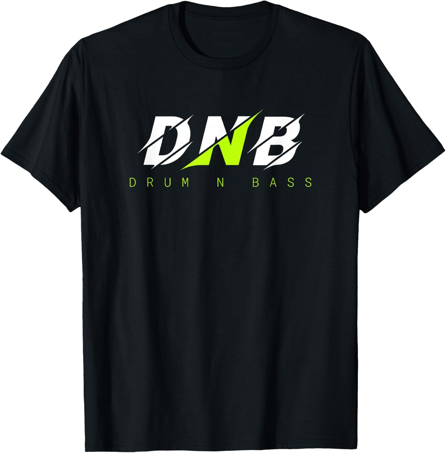 Drum and Bass Techno Festival Drum n Bass T-Shirt - T-Shirt | Black
