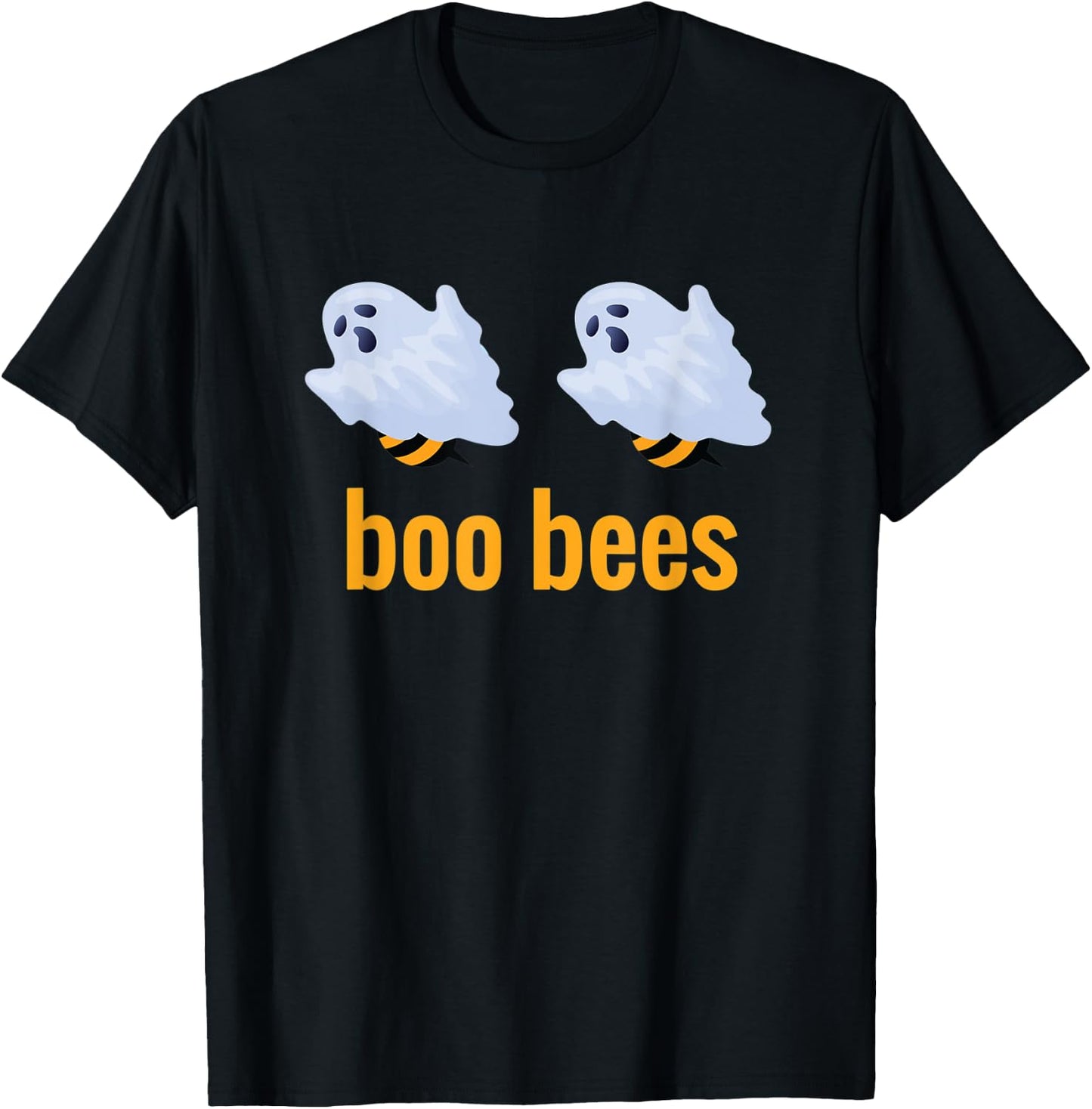 Boo Bees - Funny Halloween Couples Costume Gift T-Shirt - T-Shirt | Black