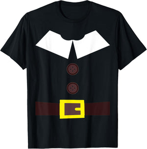 Thanksgiving Pilgrim Costume Funny Turkey Day Shirt T-Shirt - T-Shirt | Black