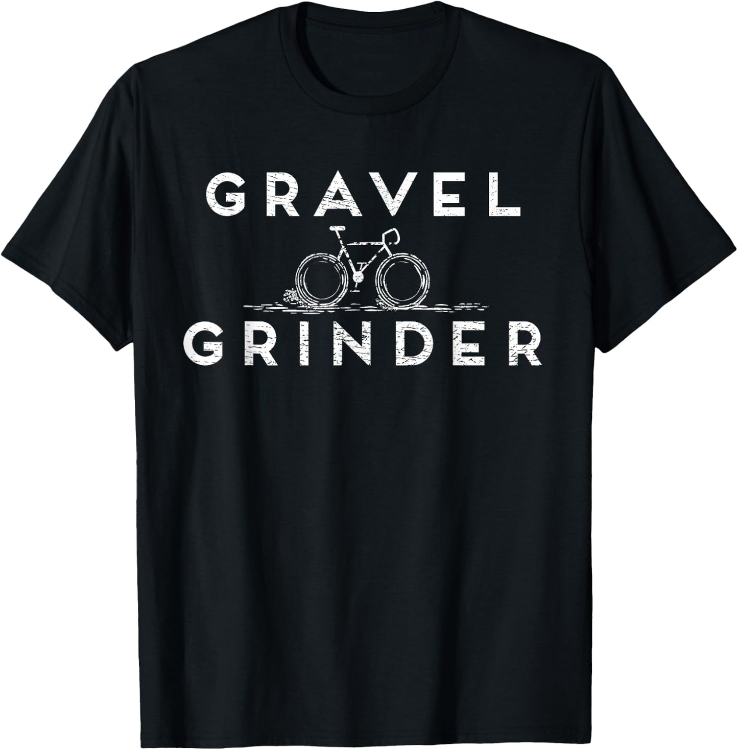 Gravel Bike Road Racing Bicycle Cyclocross T-Shirt - T-Shirt | Black