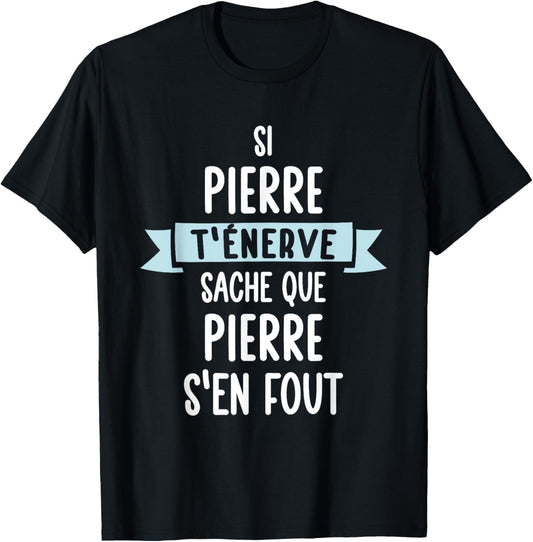 Gift Man Humour Name Personalized Stone , Black, S T-Shirt - T-Shirt | Black