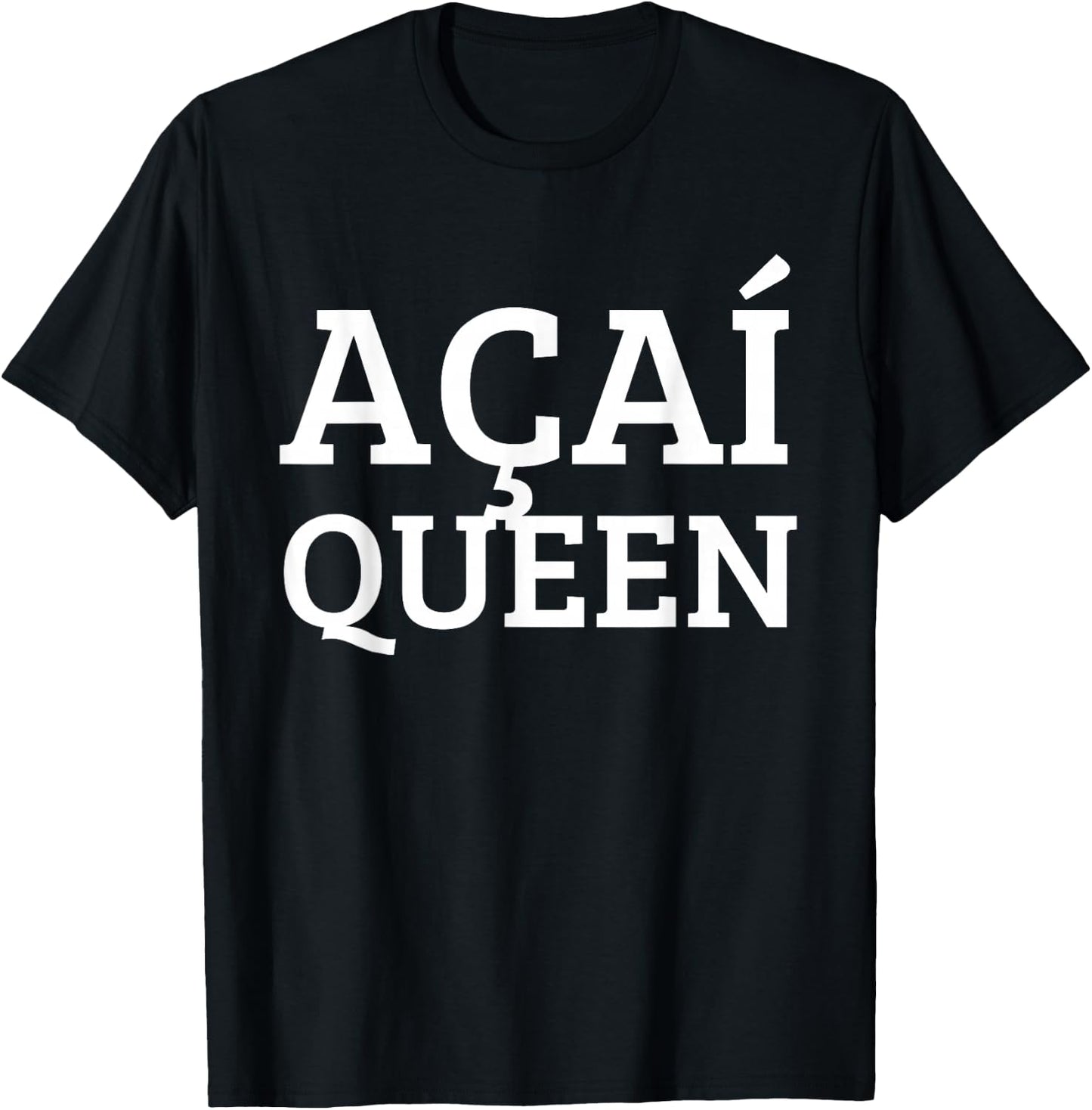 Acai Queen Berry Bowl Superfood Smoothie Adult Girls Kids T-Shirt - T-Shirt | Black