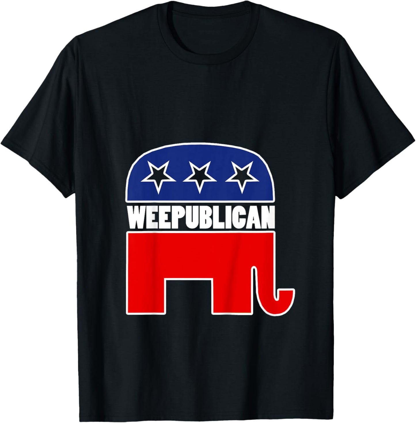WEEpublican shirt kids republican gop elephant logo T-Shirt - T-Shirt | Black
