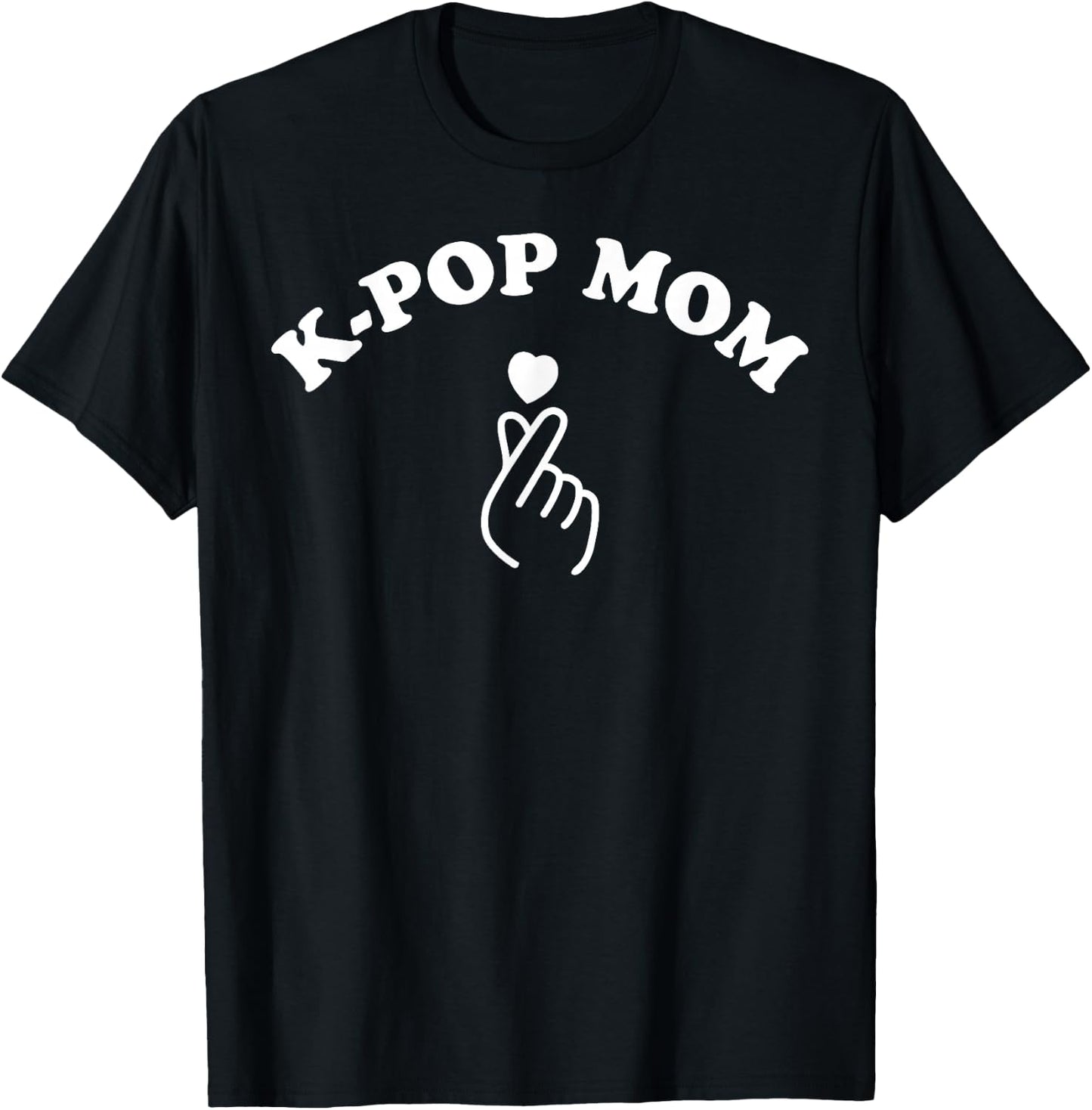 K-Pop Mom Koreanische Mutter Frau T-Shirt - T-Shirt | Black