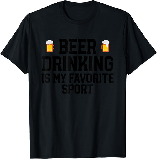 Beer Drinking Is My Favorite Sport Funny Alcohol Party