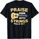 Christian Music Church Guitar Bass Jesus Rock Gift T-Shirt - T-Shirt | Black