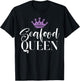 Seafood Queen T-Shirt - T-Shirt | Black
