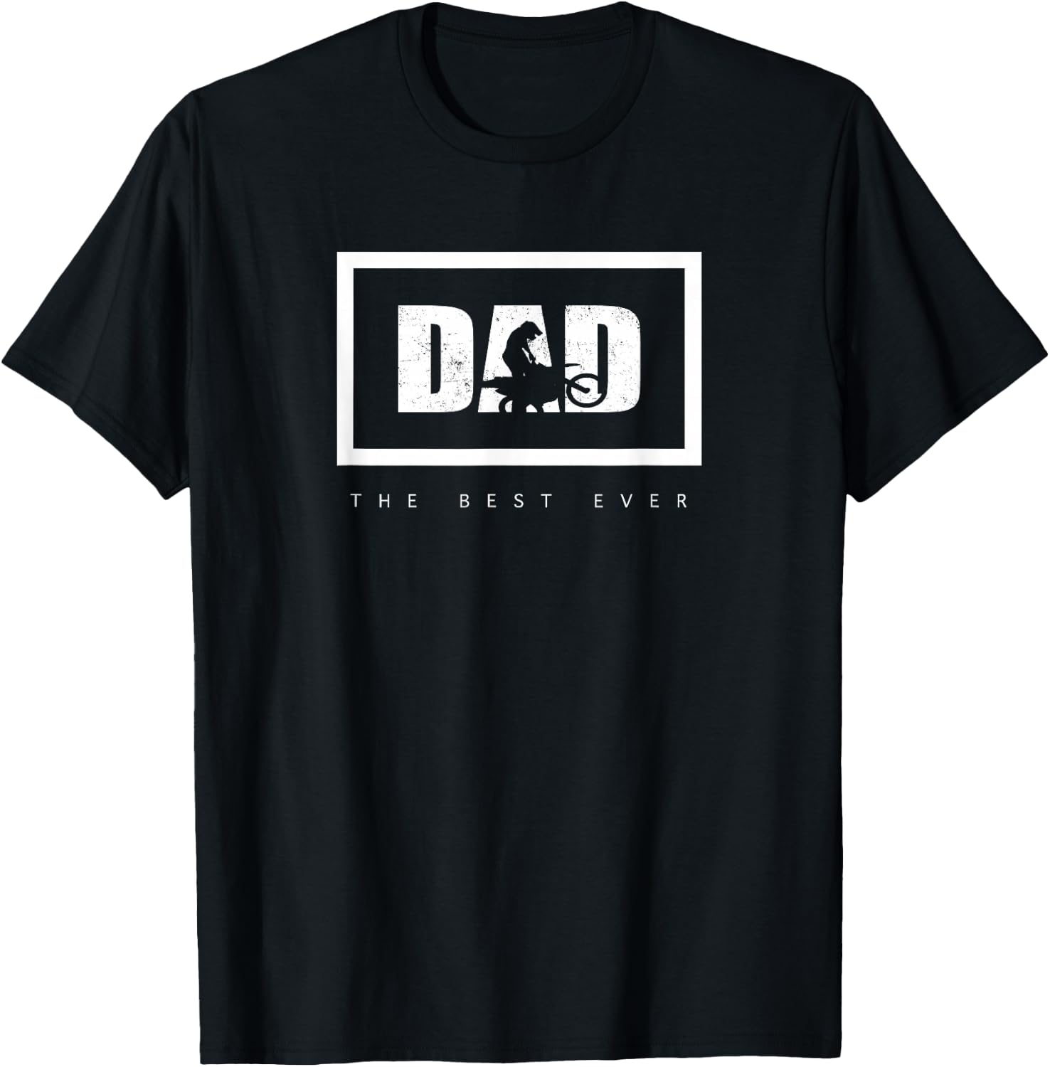 Motocross Dad The Best Ever Dirt Bike T-Shirt - T-Shirt | Black
