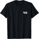Montana Minimalist Badge Patch Line Art T-Shirt - T-Shirt | Black