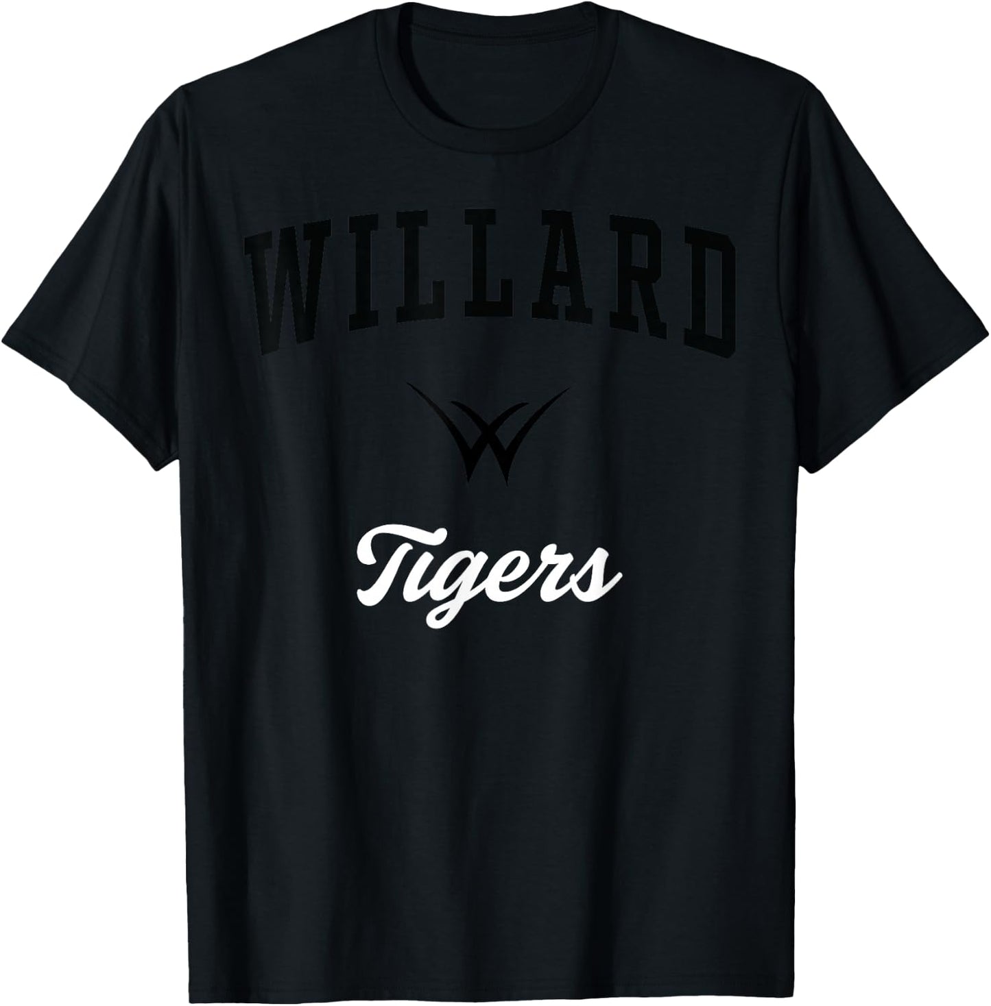 Willard High School Tigers T-Shirt - T-Shirt | Black