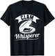 Clam Whisperer Design for a Clam Digger T-Shirt - T-Shirt | Black