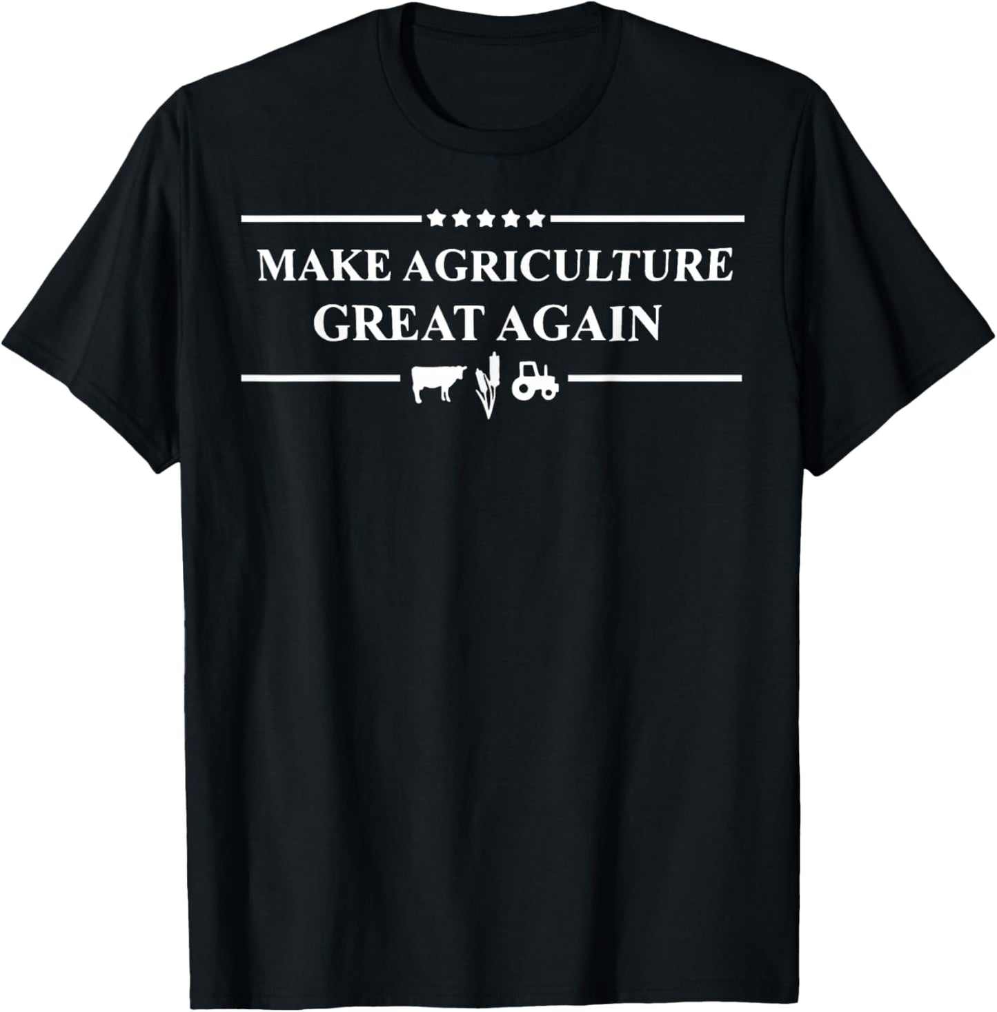 Make Agriculture Great Again T-Shirt - T-Shirt | Black