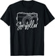 Cute Photography Storyteller With Camera T-Shirt - T-Shirt | Black