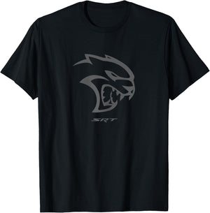 Dodge Hellcat Logo , Black T-Shirt - T-Shirt | Black