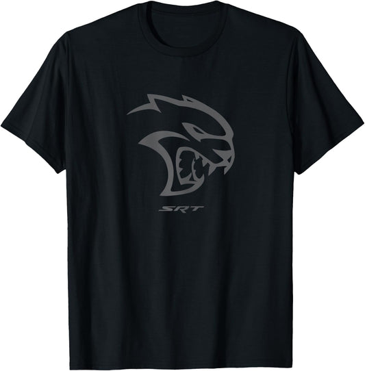Dodge Hellcat Logo , Black T-Shirt - T-Shirt | Black