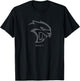 Dodge Hellcat Logo , Black T-Shirt - T-Shirt | Black