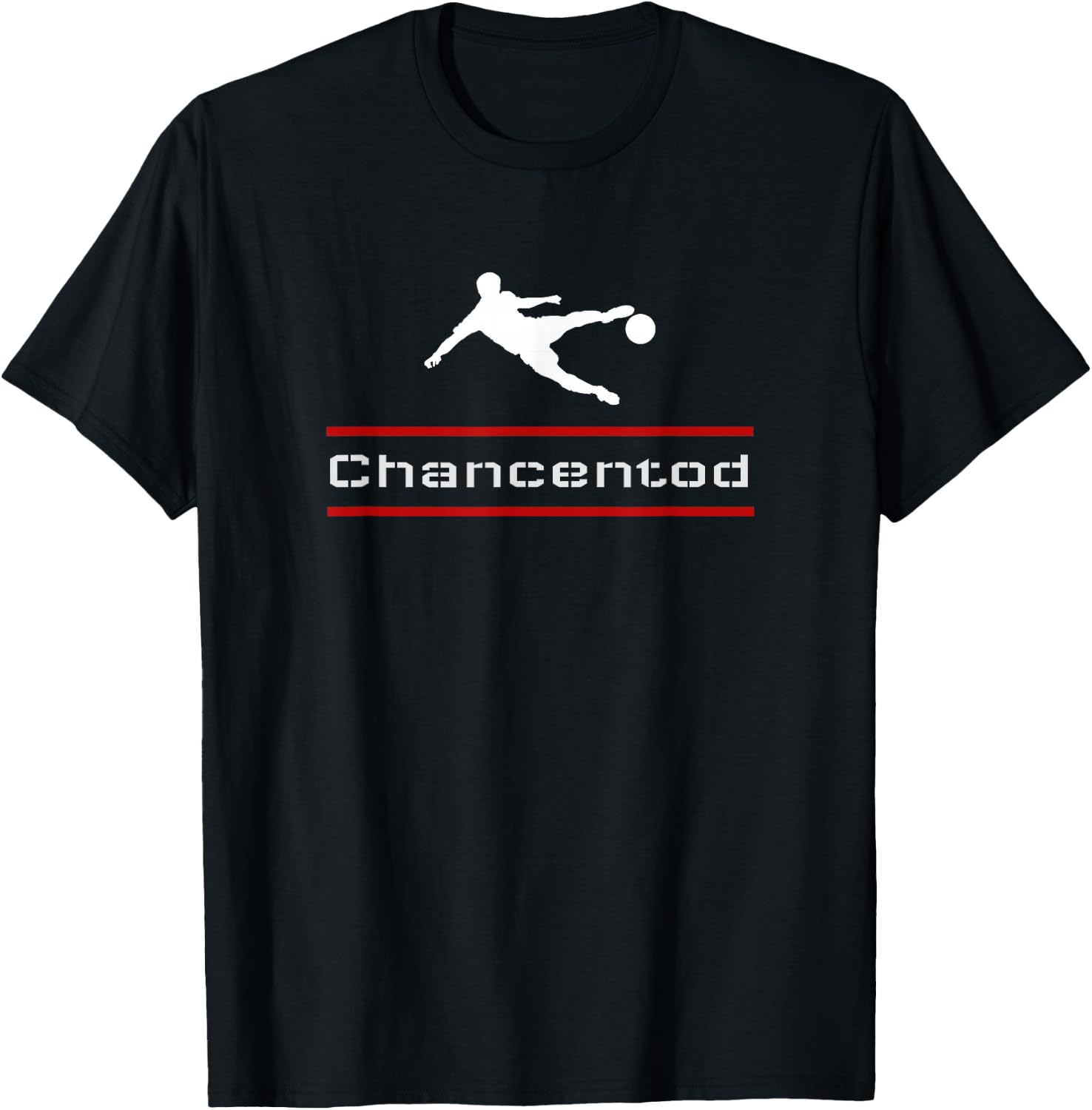 Chancentod by muschelschubser Klamotten - football edition T-Shirt - T-Shirt | Black