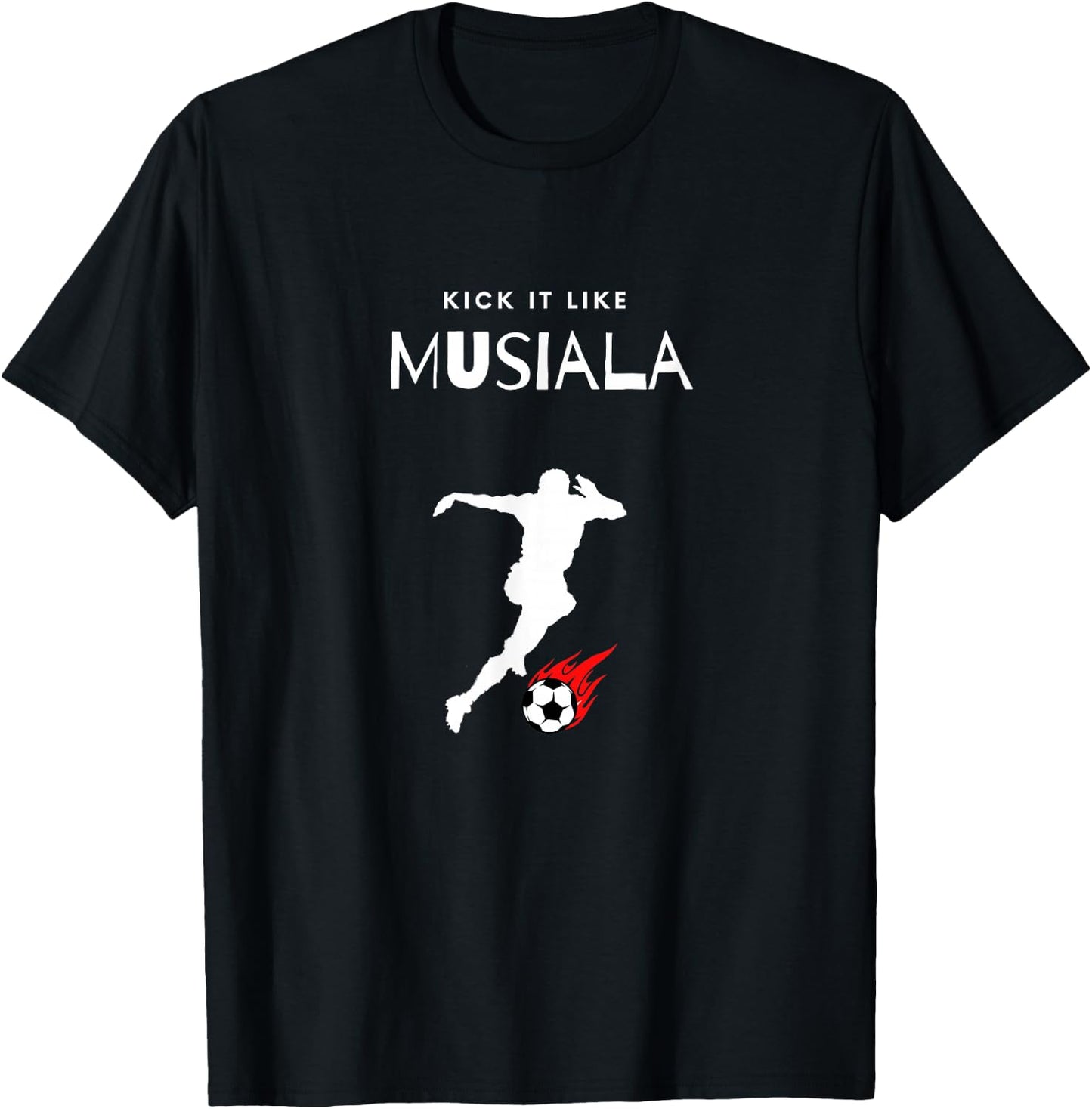 Kick it Like MUSIALA T-Shirt - T-Shirt | Black