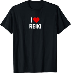 I Love Reiki T-Shirt - T-Shirt | Black