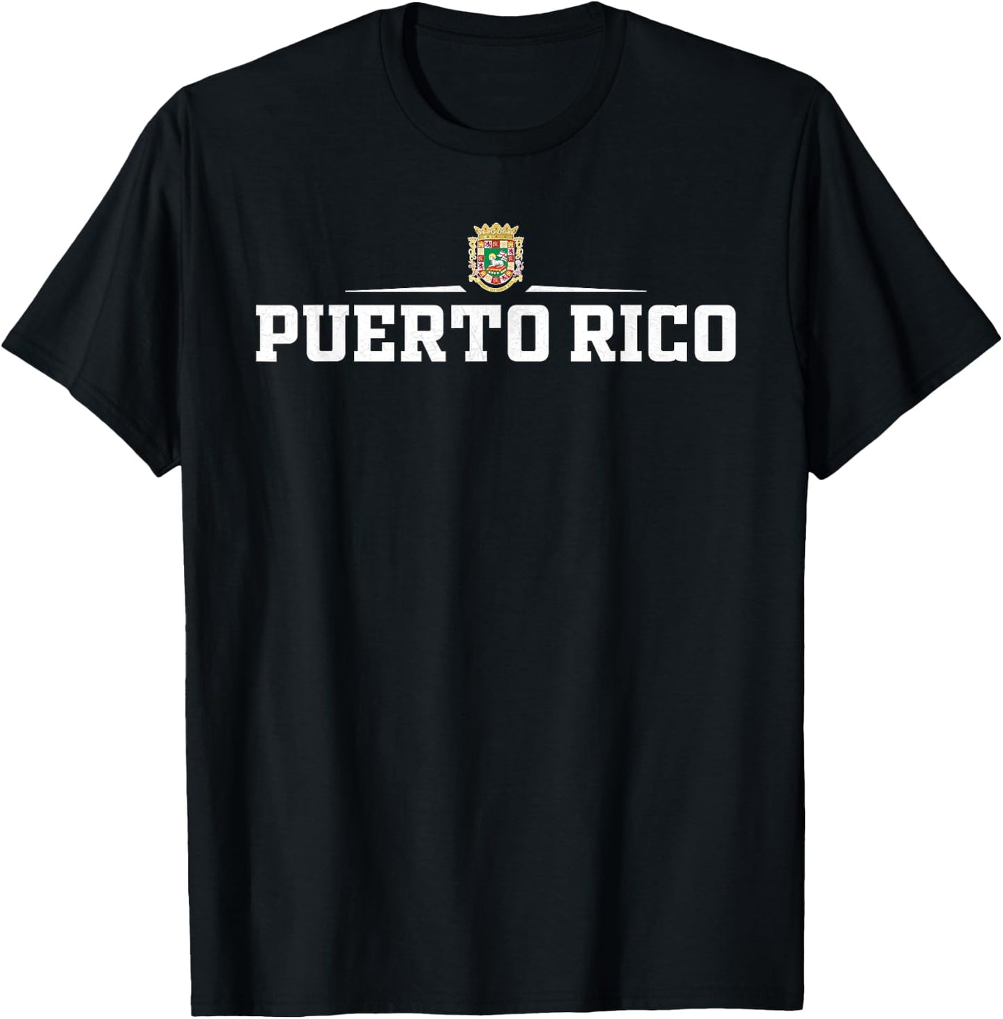 Puerto Rico , Black, S T-Shirt - T-Shirt | Black