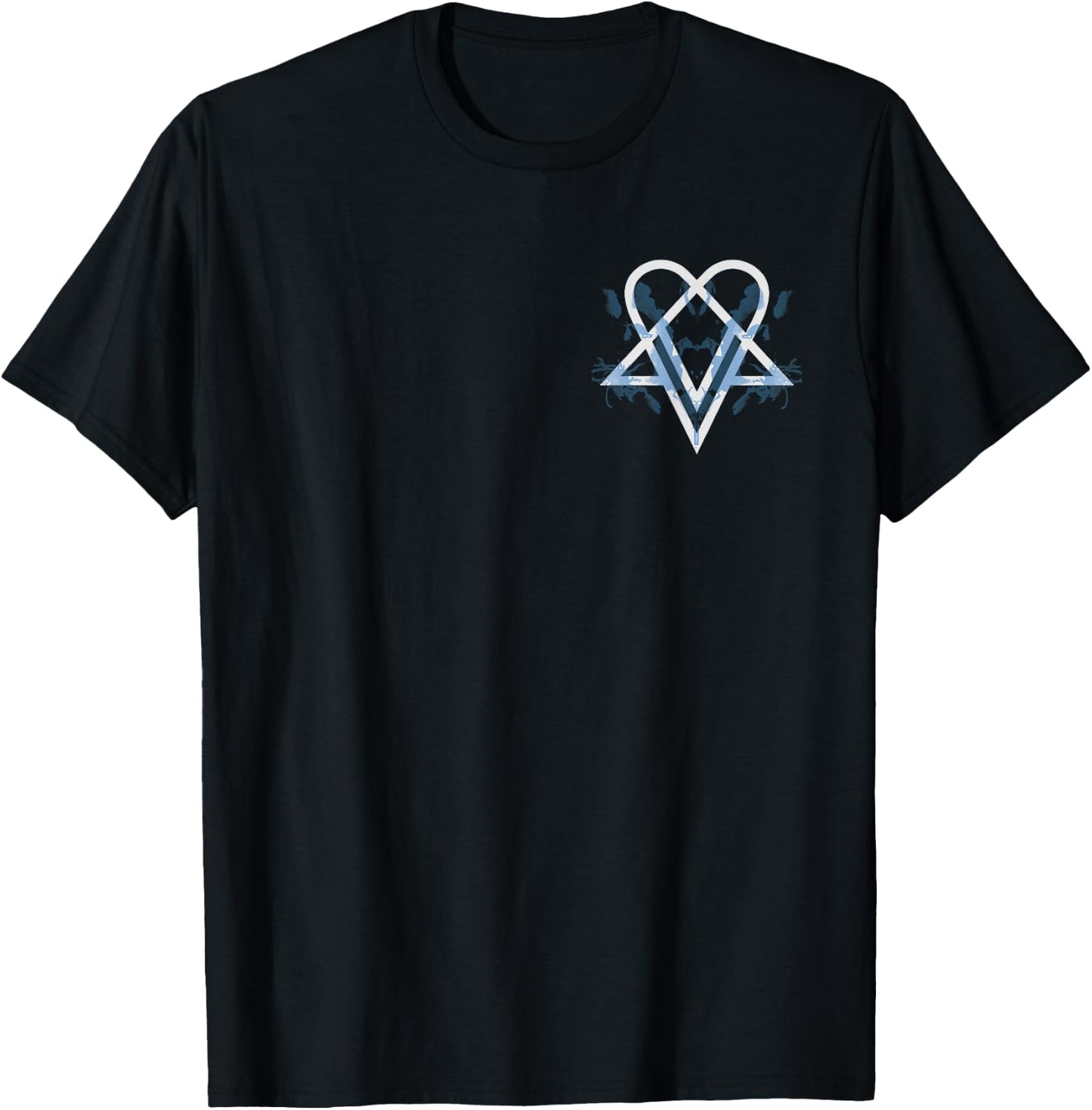 Ville Valo Heart Full Of Ghosts T-Shirt - T-Shirt | Black