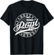 Best Popi Ever American US Flag Funny Grandpa Father's Day T-Shirt - T-Shirt | Black