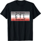 GTL Gym Tan Laundry Jersey Shore Guido New Jersey NJ Seaside T-Shirt - T-Shirt | Black