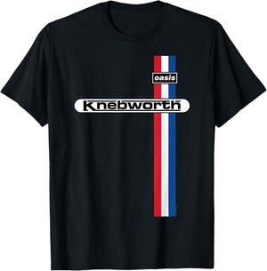 Oasis Knebworth in Navy T-Shirt - T-Shirt | Black
