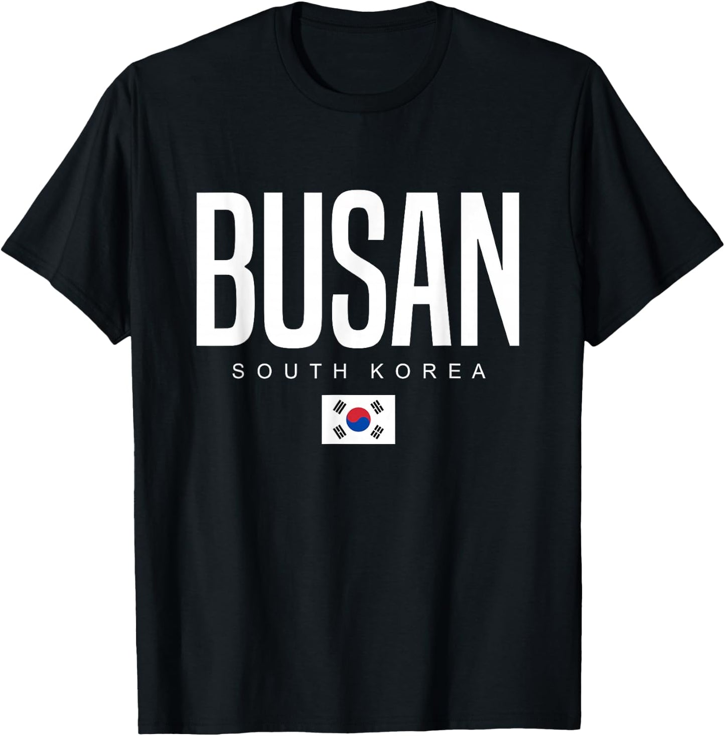 Busan South Korea T-Shirt - T-Shirt | Black