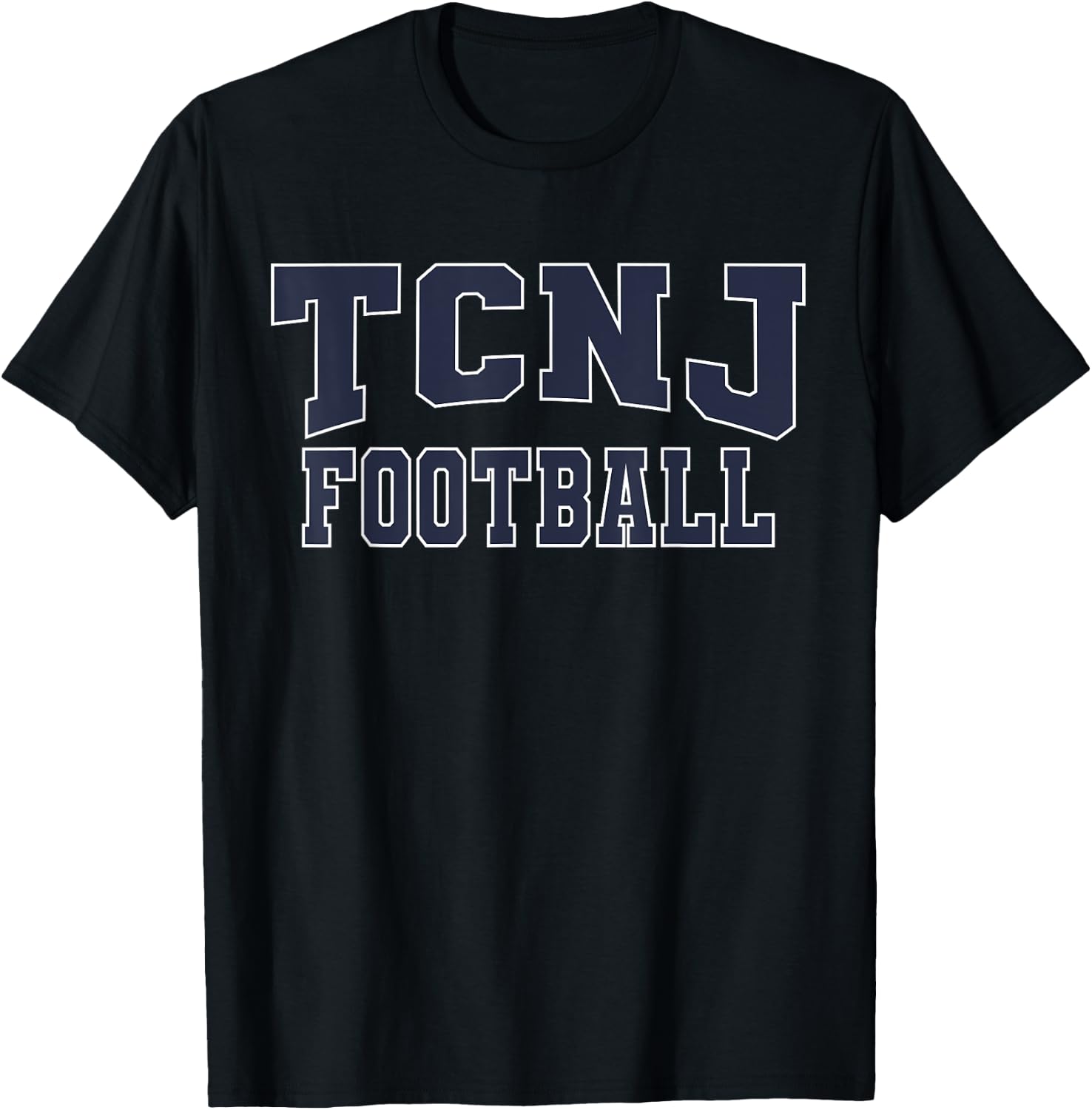 TCNJ Football Apparel Sports Fan T-Shirt - T-Shirt | Black